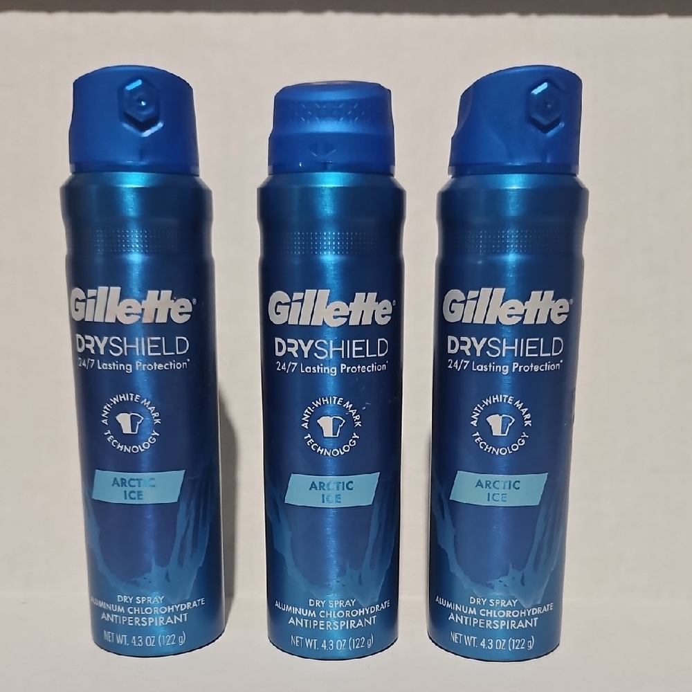 Gillette Arctic Ice Antiperspirant Spray 4.3 Oz